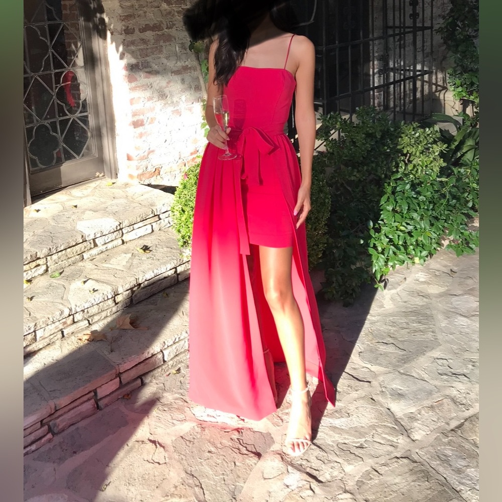 COPY - Cinq a sept hot pink dress